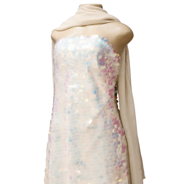 Bridal Disco Sequin Embroidered Lace - BL12A