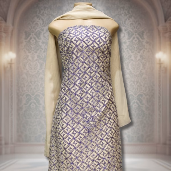 Bridal Beaded Embroidered Lace - Assorted Colours - Design: BL26B
