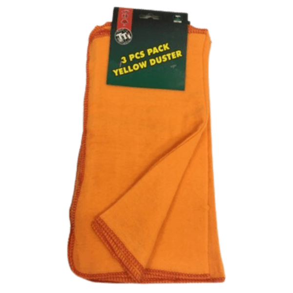 3Pc Yellow Duster
