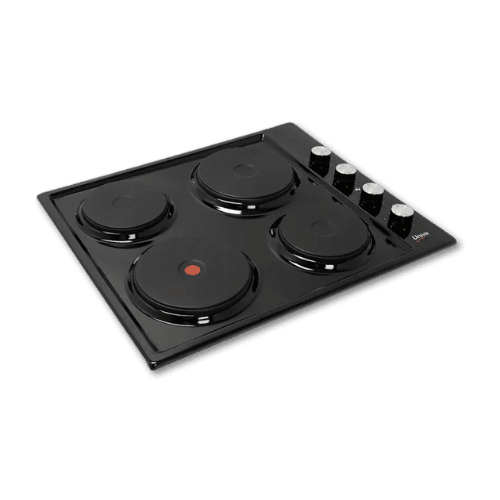 Univa - 4 Ceran Plate Hob - Black - U156B - Image 3