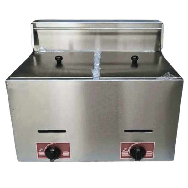 Double Gas Deep Fryer - 6L + 6L