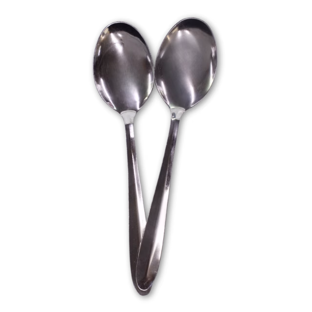 2PC Tea Spoon Set – Stainless Steel