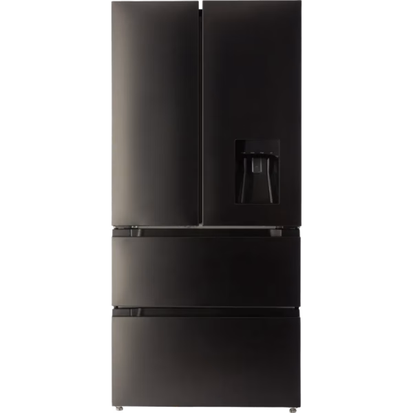 Defy - 492L Boutique Noire French Door Fridge with Water Dispenser - DFF440