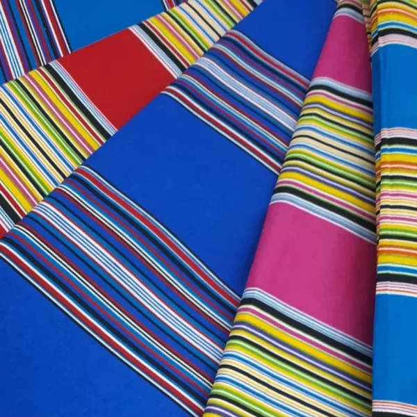 Traditional Original Venda Stripe - Assorted Colours - 115CM Wide