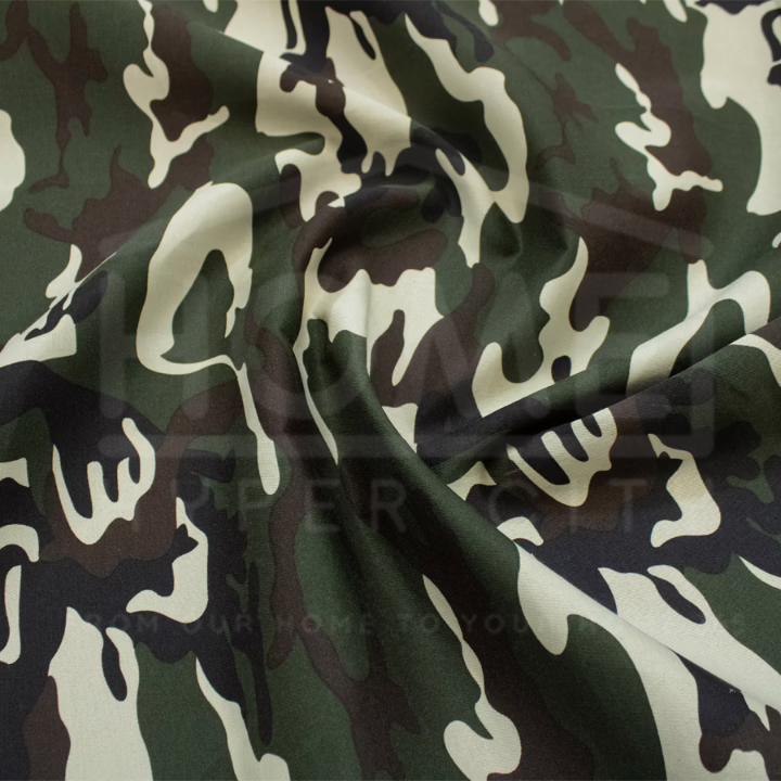 320D Camo Printed Canvas - Assorted Colours - 150CM Wide