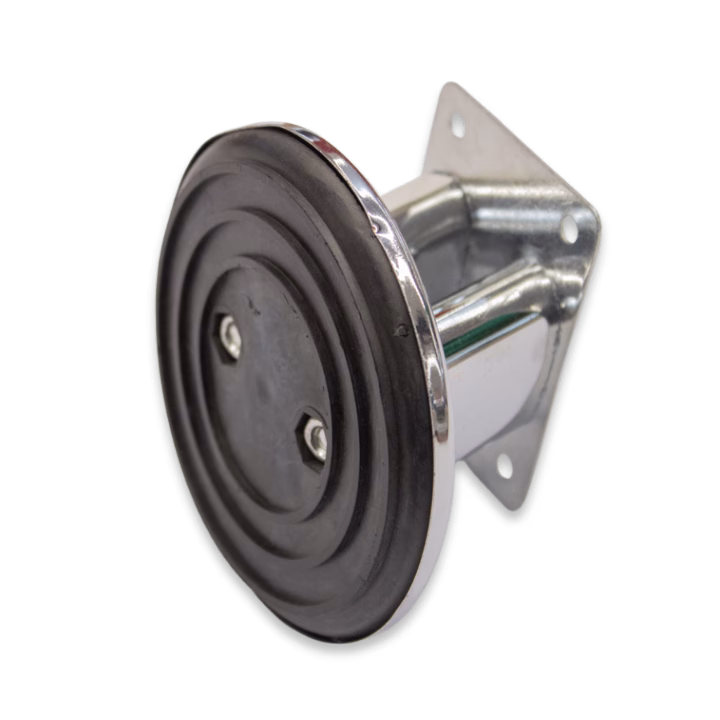 Metal Furniture Leg – Chrome – 100MM