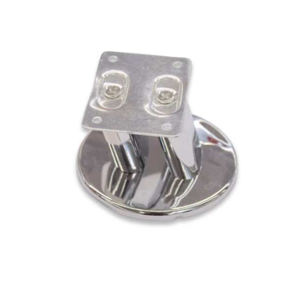 Metal Furniture Leg - Chrome - 50MM