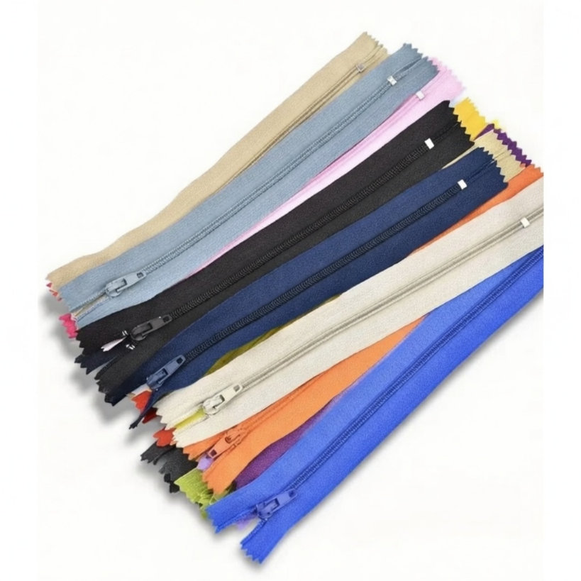 Nylon Zip - 20CM - Assorted Colours