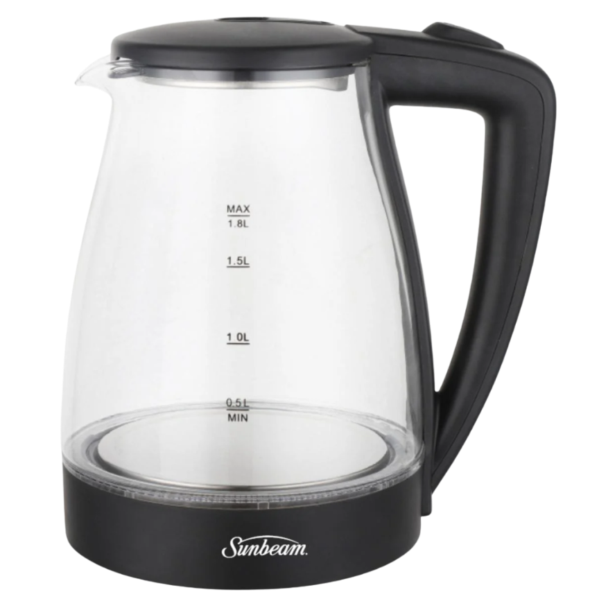 Sunbeam - 1.8L Glass Kettle - SGK-8827 BF